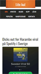 Mobile Screenshot of litekul.se